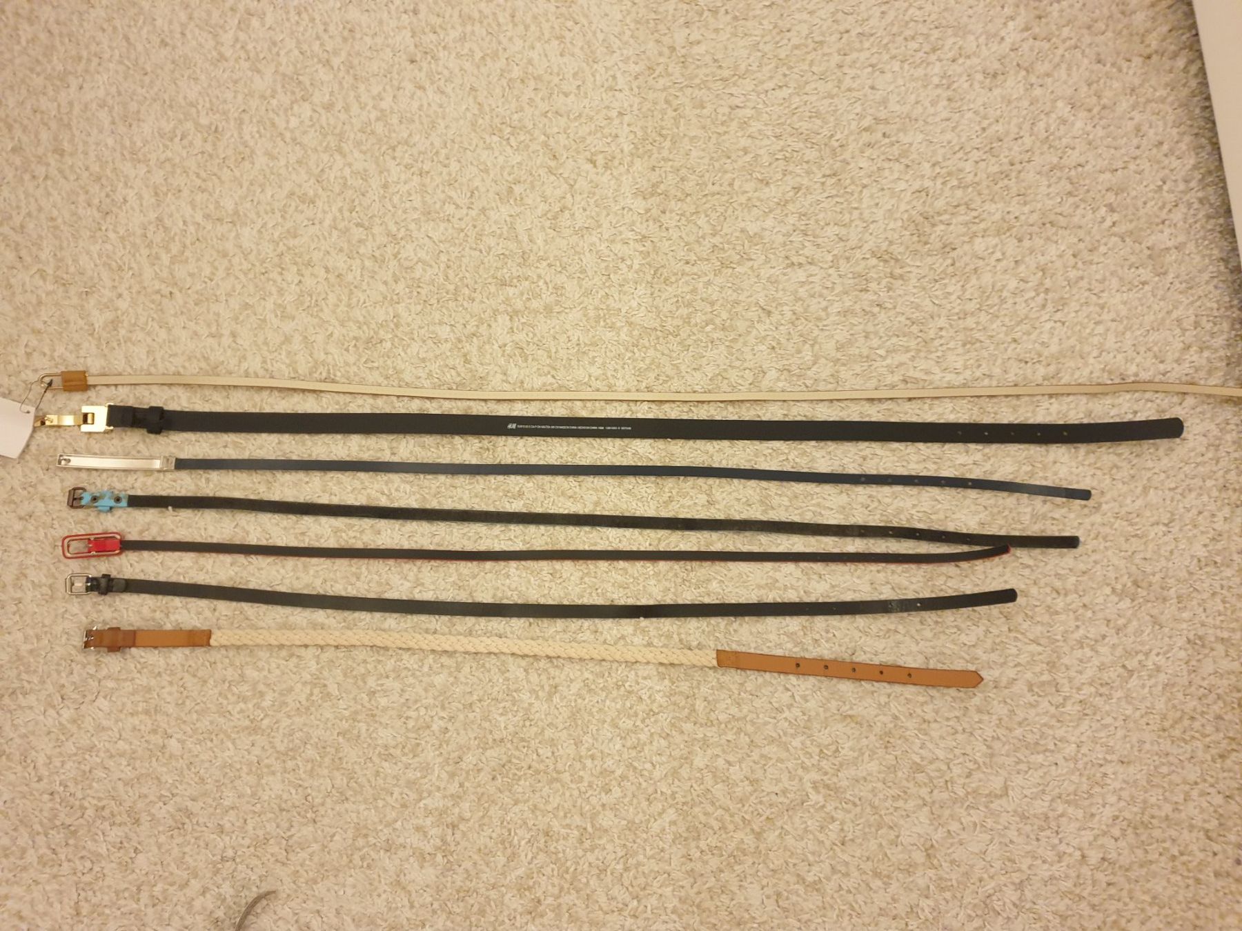 Cinture: Ceinture, lot 6pièces, styles variés – Nuovo e nell'imballaggio originale da Neuchâtel venduto da Verenas12 1