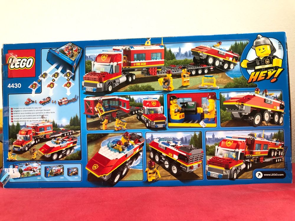Lego Giocattoli: Lego 4430 Feuerwehr Einsatzzentrale mit Löschfahrzeug – Usato da Binningen venduto da Blume184 7