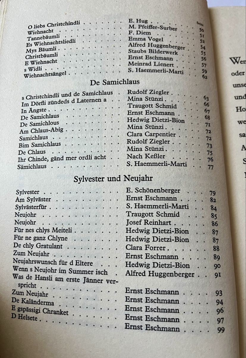 Libri: S Christchindli Schwyzerdütschi Gedichtli – Usato da Hermetschwil - Staffeln venduto da Juergso 4