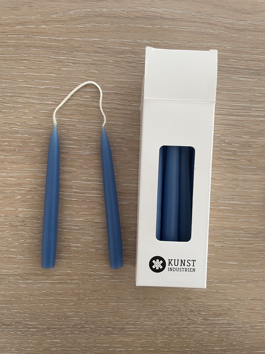 Candele: 12 blaue Kerzen – Nuovo e nell'imballaggio originale da Hirzel venduto da jan_vqt5