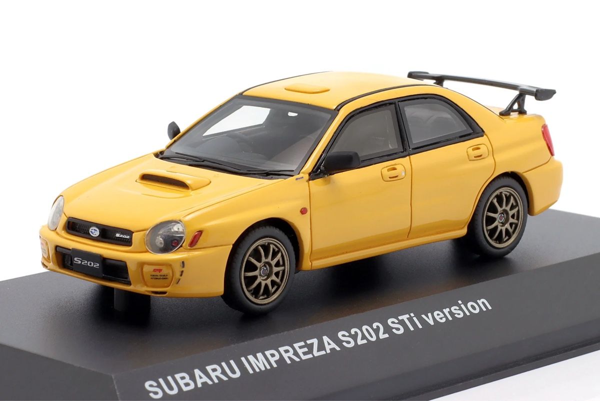 Subaru Modellautos: Subaru Impreza S202 STi Version – Neu und originalverpackt aus Flawil von Imperiosud 1