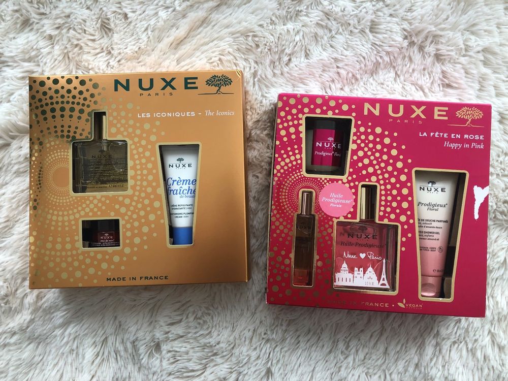 Nuxe Prodigieux La Fête Geschenkset – Mit Blumenöl (100 Ml) In Rosa Verpackung