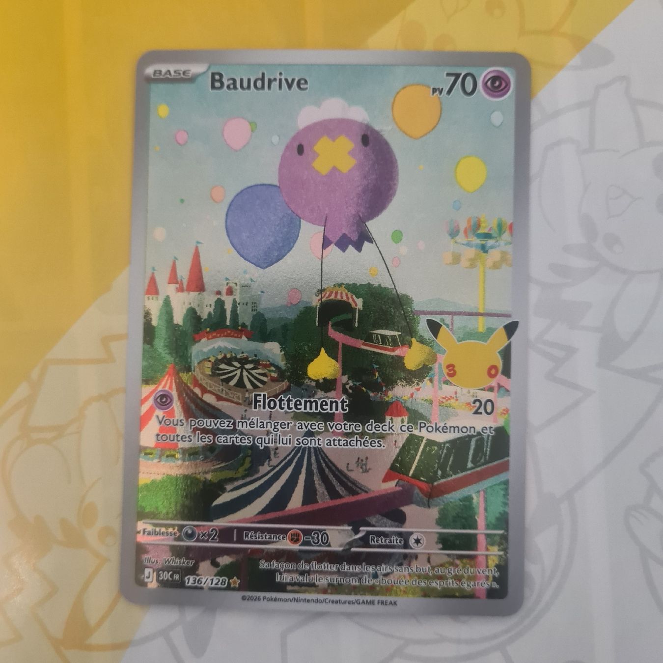 Pokémon Sammelbilder & Trading cards: carte Pokémon 30 ans – Neu (gemäss Beschreibung) aus Bulle von Mar1200 2