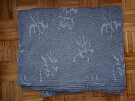 Couvre lit motif asiatique