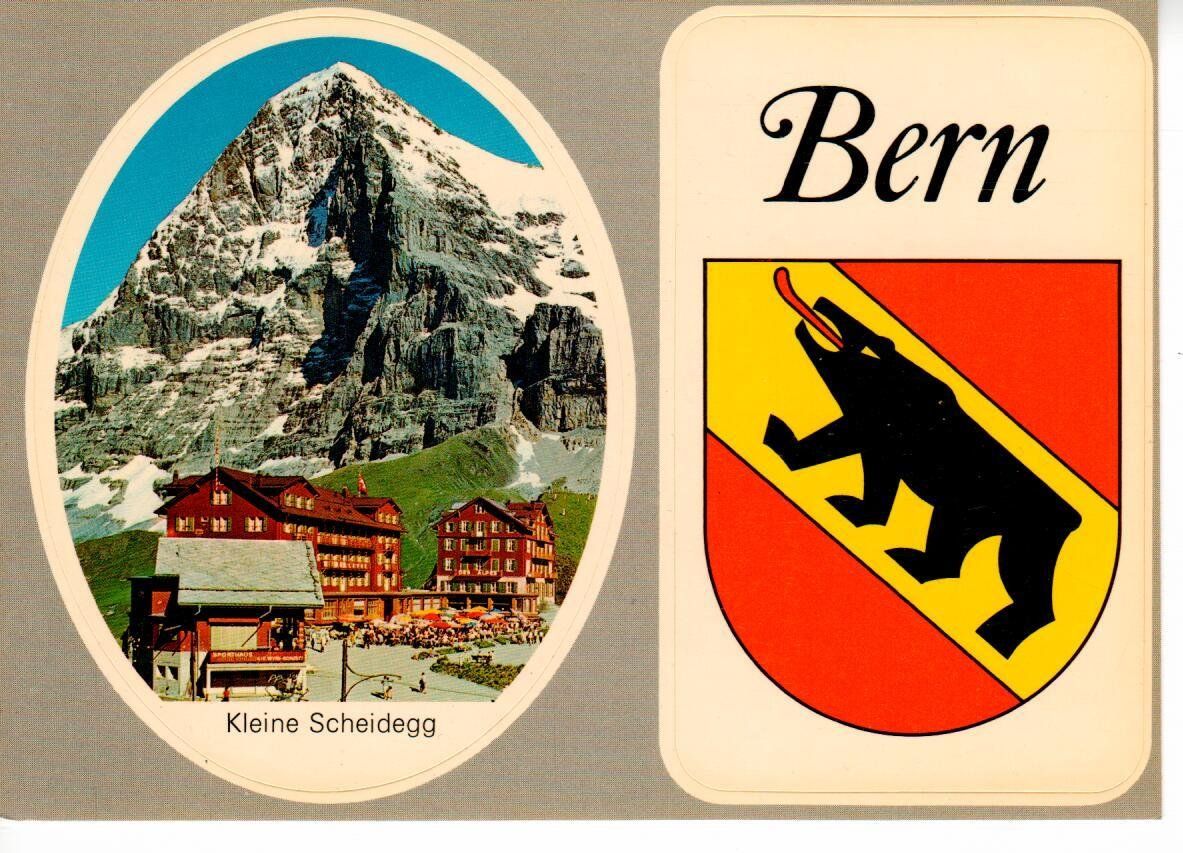 Cartoline postali: kleine Scheidegg - Bern – Usato da Wolhusen venduto da Curver9