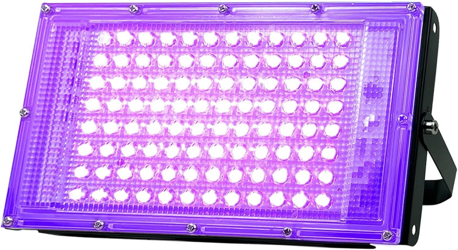 Lampade: 100W LED UV Schwarzlicht Strahler – Nuovo e nell'imballaggio originale da Châtelaine venduto da topshop.switzerland
