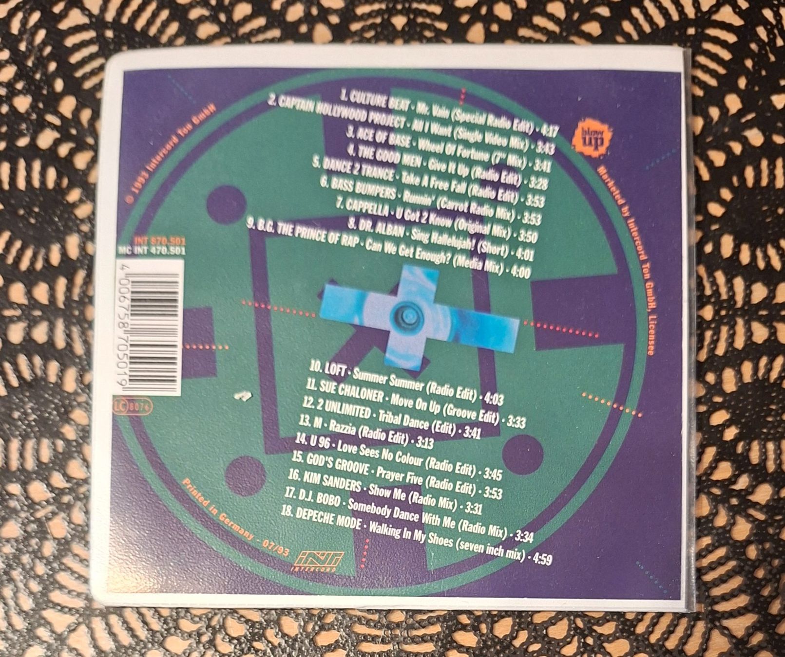 CD: Dance Mission Vol. 2, CD 1993, Hit Compilation, Sampler – Usato da Amriswil venduto da Celini3 1