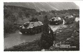 CH-Militär - Panzerjäger  Chasseurs de Chars - echte Foto-AK