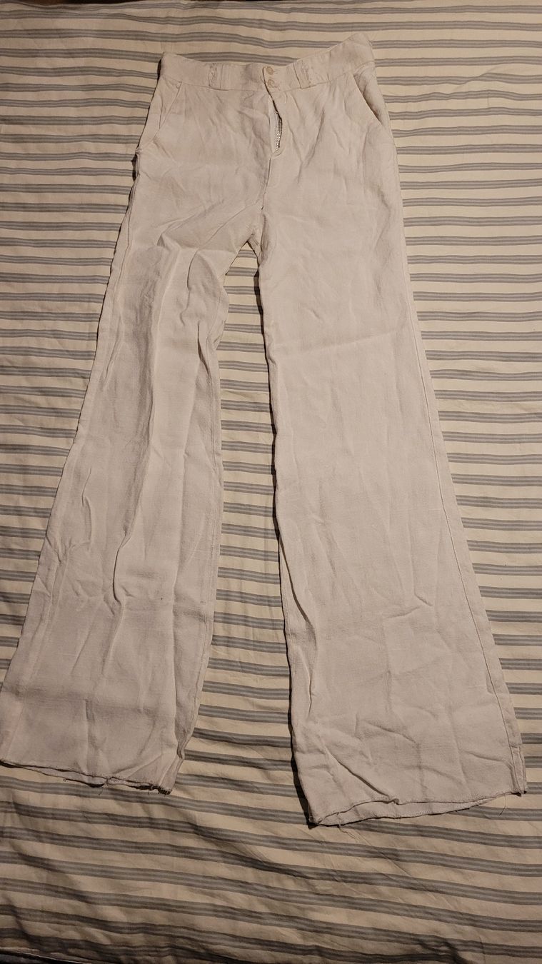 Pantaloni: VINTAGE Leinenhose, Gr. 42 – Usato da Zürich venduto da mer_6tqg