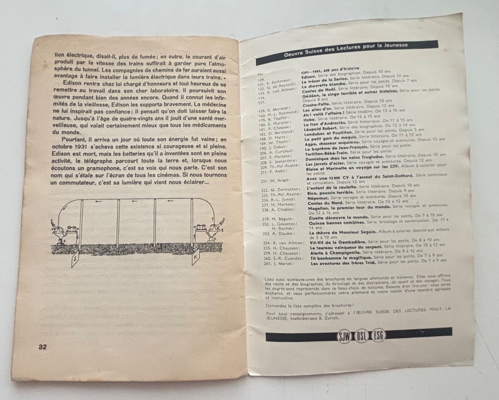 Bücher: OSL No 131 2ème édition - Edison – Gebraucht aus Neuchâtel von gefdeneuch 6