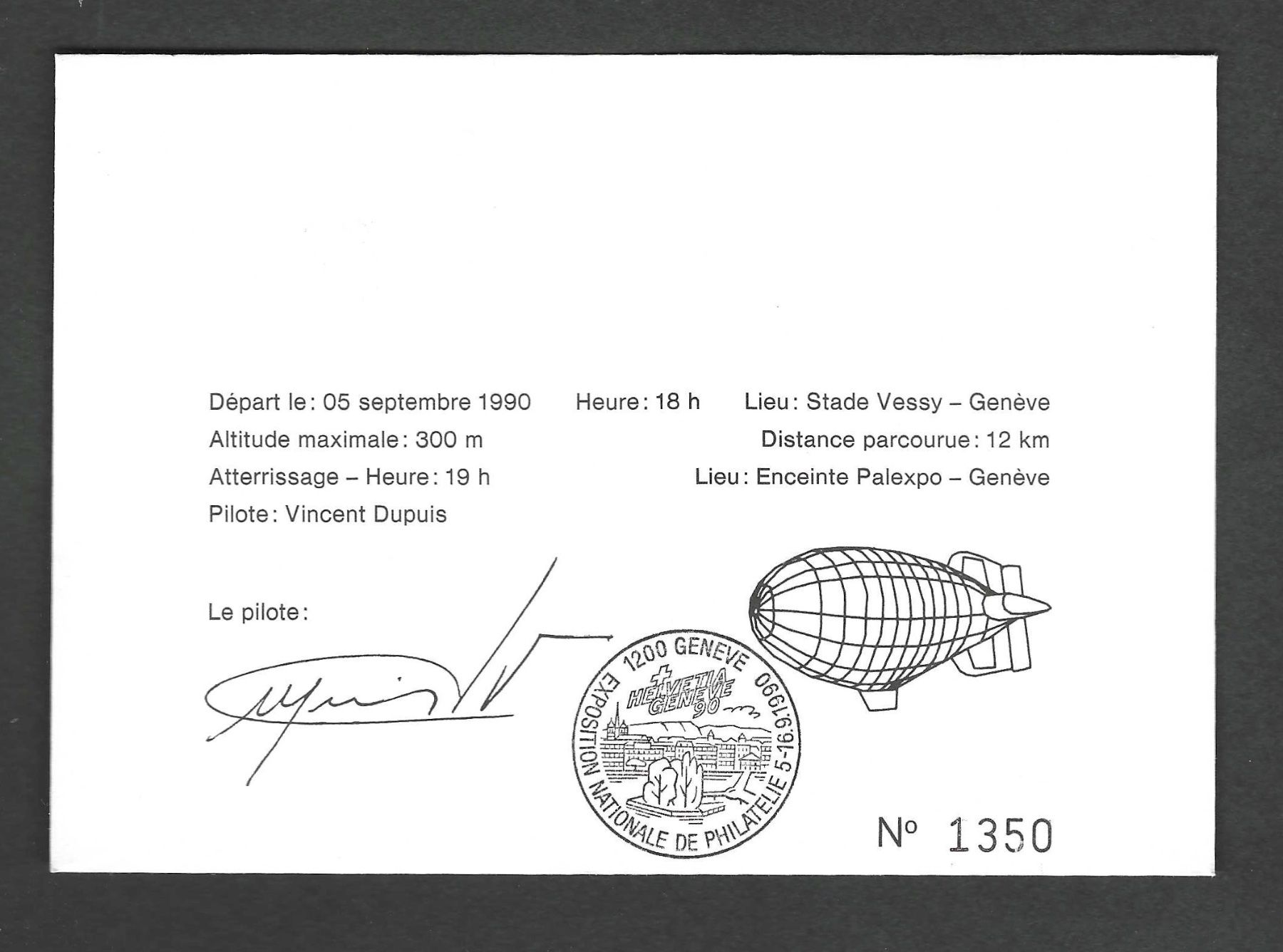 Tutti i francobolli: CH FDC Palexpo 1990 – Usato da Koblenz venduto da Markenhimmel 1