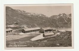 Militär Ansichtskarte Lago di Lucendro Tessin, Gelaufen