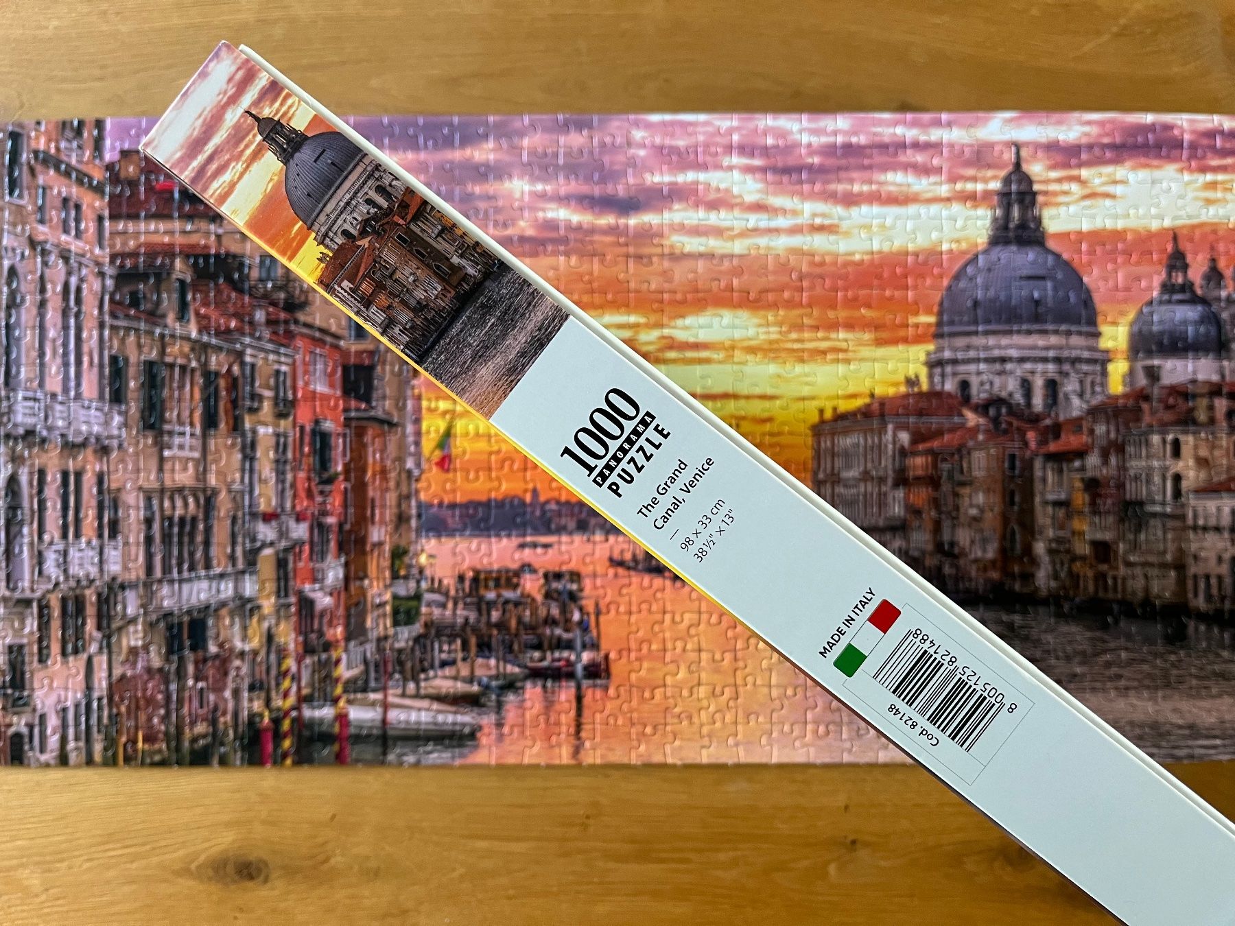 Clementoni Puzzle: Puzzle Venedig Panorama, Sonnenuntergang – Usato da Zürich venduto da Gurkis 1