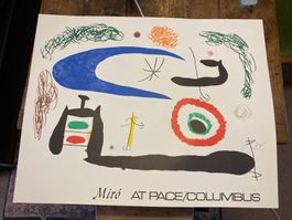 Plakat Joan Miro at Pace Columus