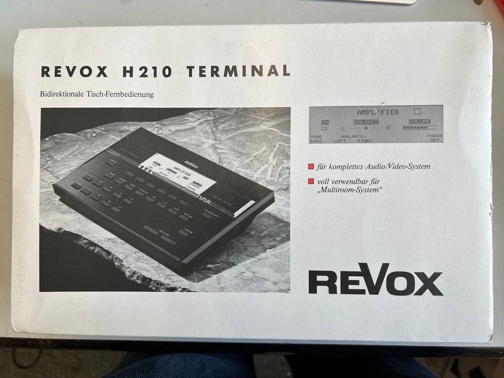 Revox Remote Control Box A77 begagnad trådfjärrkontroll från