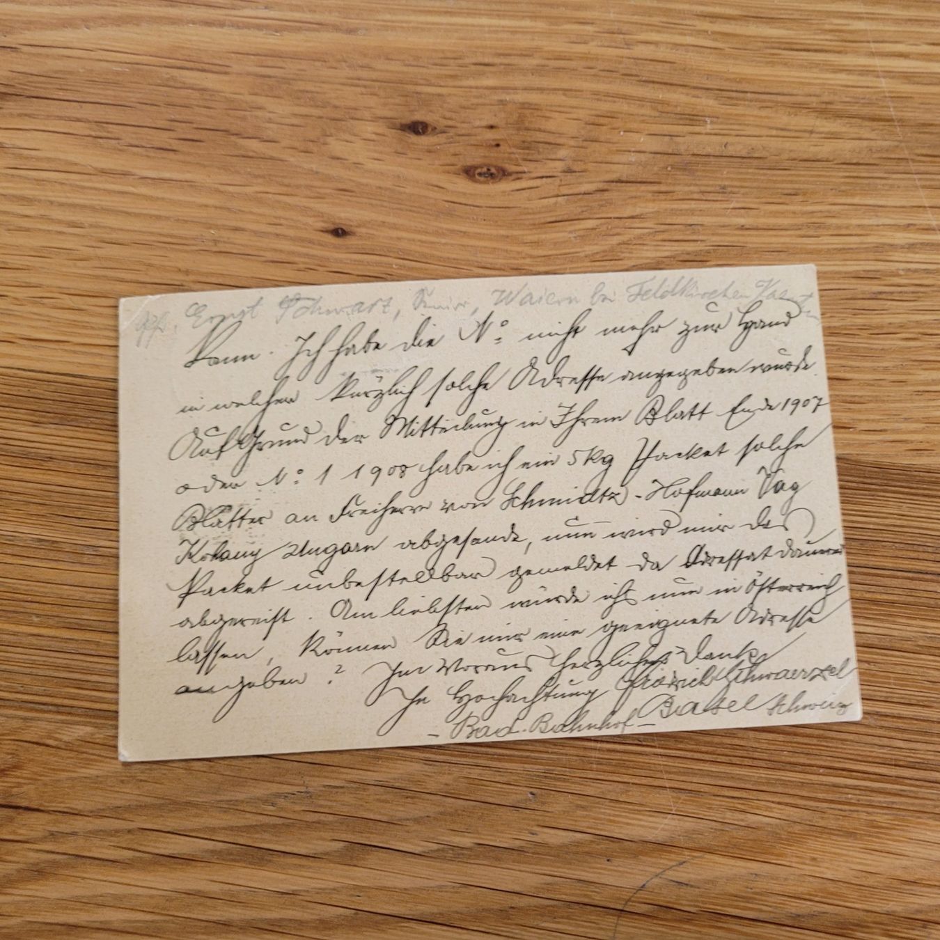 Tutti i francobolli: GS Entier Postal Basel 1909 – Usato da Biel/Bienne venduto da Destockweb 1