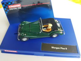 Morgan Plus 8 grün von Carrera Digital 1/32, Fabrikneu