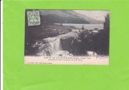 Chûte de I'nn et le lac de St. Moritz