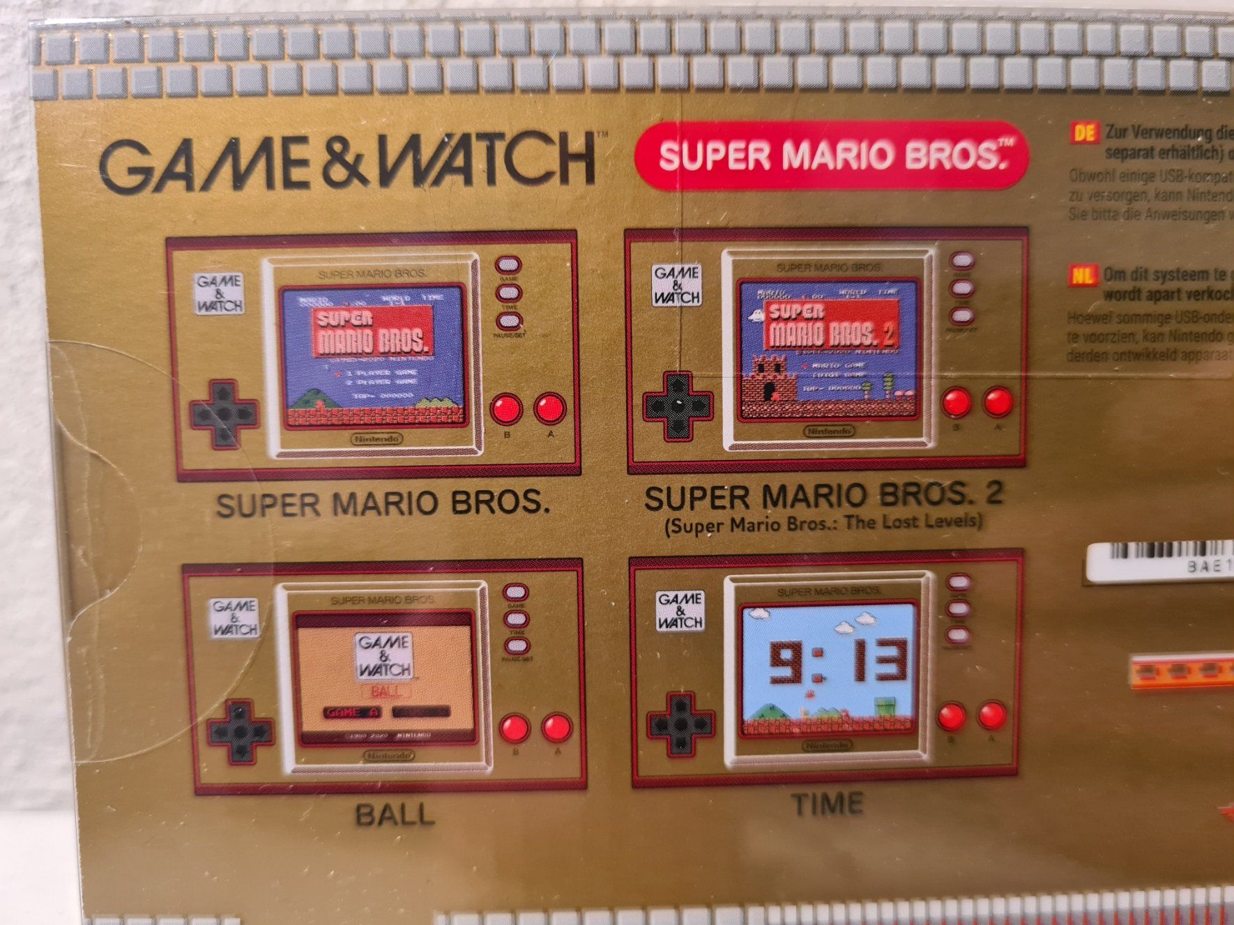 game&watch Konsolen: Game & Watch Super Mario Bros Neu – Neu und originalverpackt aus Rüttenen von Loier0 2