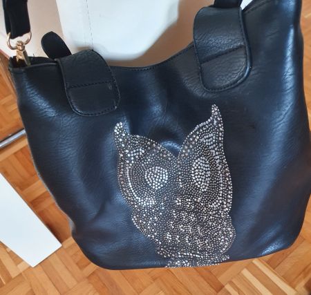 Handtasche mit Eule