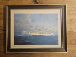 Maritimes Kunstdruck – Passagierschiff – Stephen Card 1995