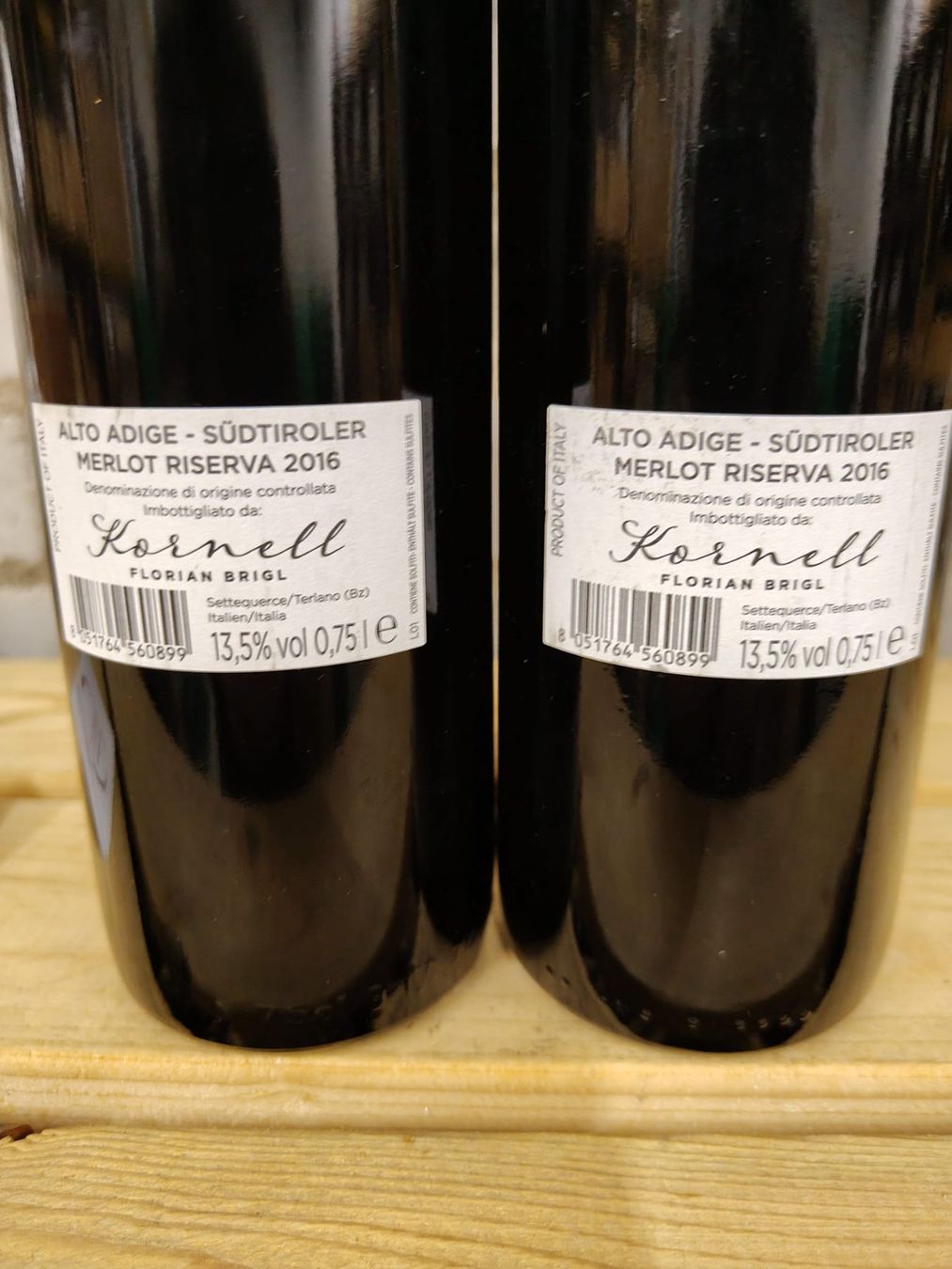 Vino: 2x 2016 Kornell Staffes Merlot Riserva – Nuovo (secondo la descrizione) da Münchenstein venduto da wusmarino 2