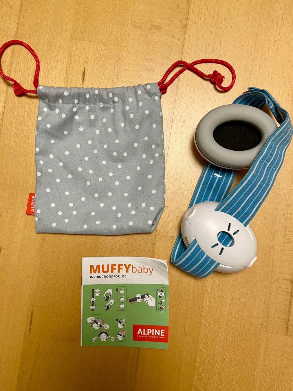 Alpine Protezione per viso e udito: Alpine Muffy Baby Blau – Usato da St. Gallen venduto da bphips