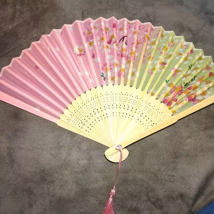 Vintage Asiatischer Bambus Handfcher 10STK (Neu (gemss Beschreibung)) in  Bremblens fr CHF 35  mit Lieferung auf Ricardo kaufen