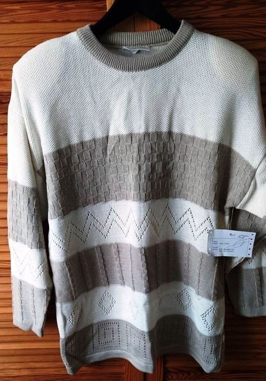 Maglioni & Felpe: Pullover in Beige gestreift - Grösse M - – Nuovo e nell'imballaggio originale da Zürich venduto da -italo-
