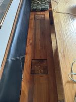 Eckbank Massivholz/Leder der Marke SP