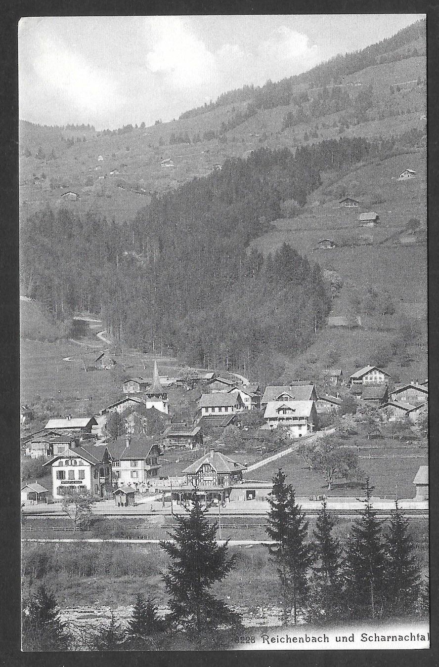 Cartoline postali: Reichenbach und Scharnachtal – Usato da Olten venduto da clotaldi