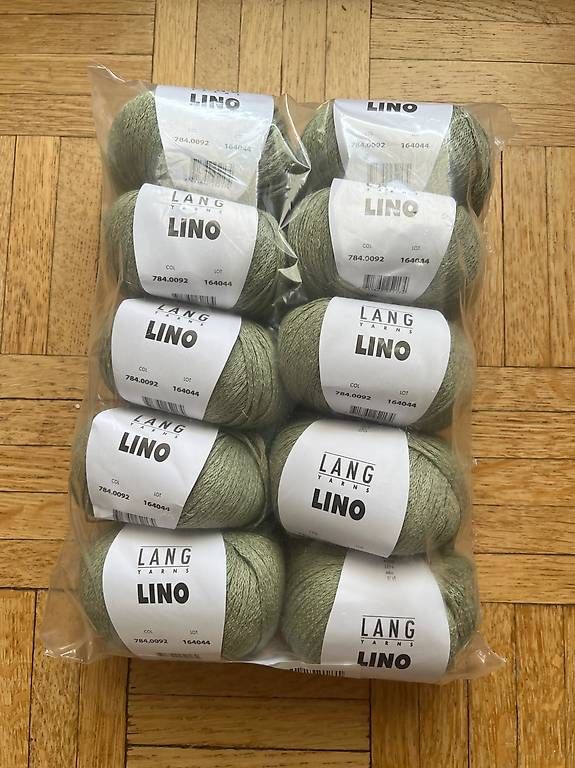 Wolle: Wolle - Lino von Lang Yarns – Neu und originalverpackt aus Zürich von cla_r5cj