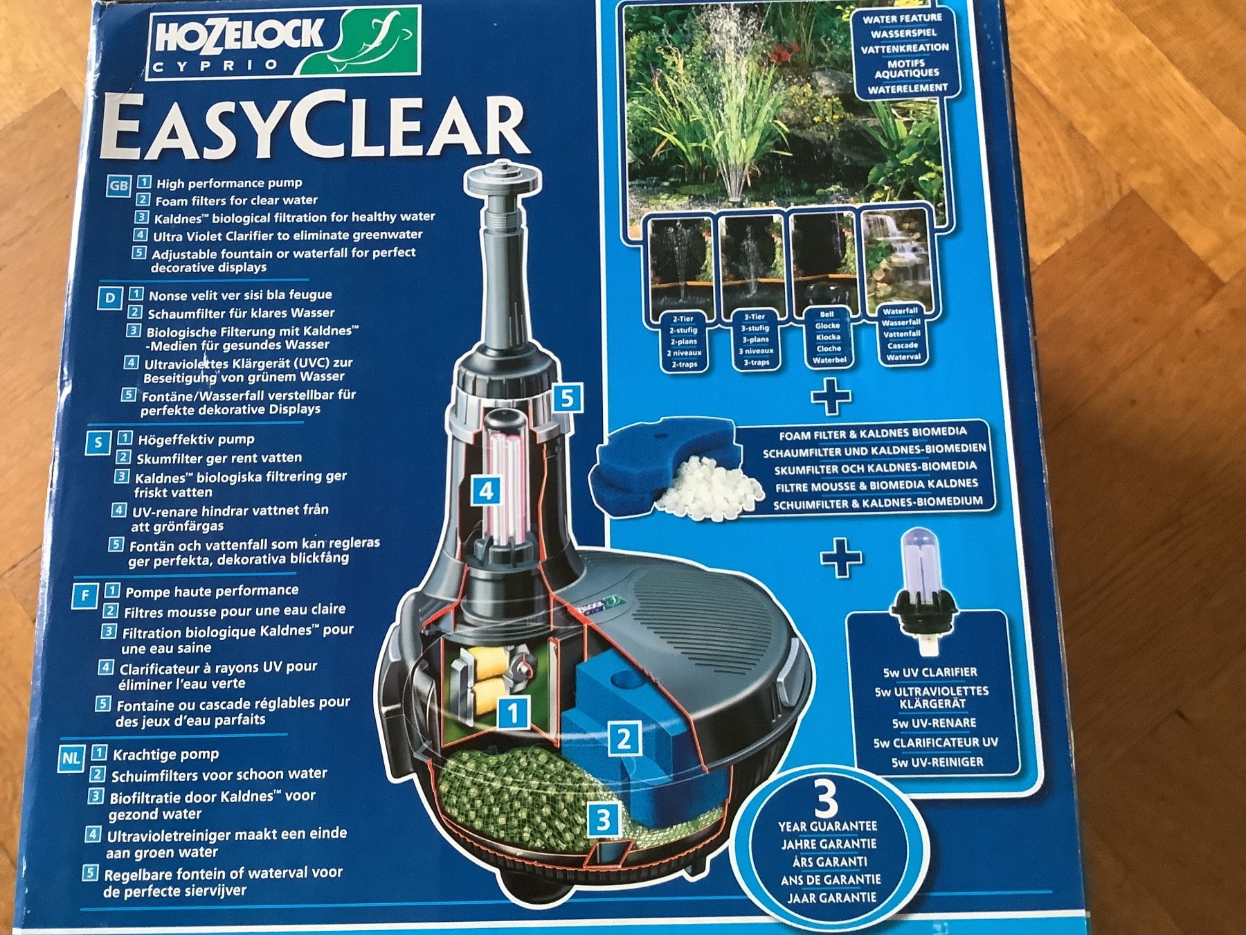 Sonstiges: Hozelock Cyprio EasyClear Teichfilter – Neu (gemäss Beschreibung) aus Zürich von airyfairy 1