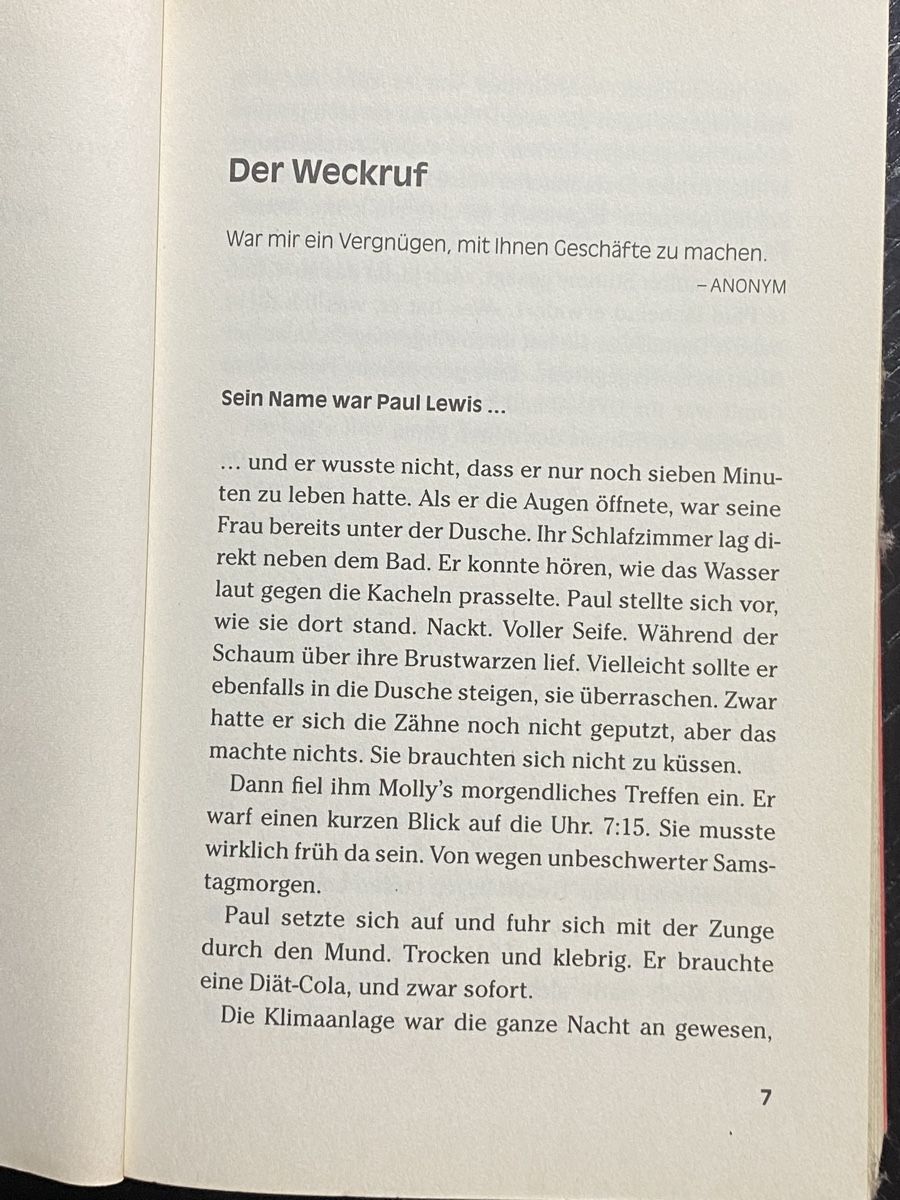 Libri: Thriller "Letzte Order" von Duane Louis – Usato da Zuerich venduto da SonderArt-Wertgut 3