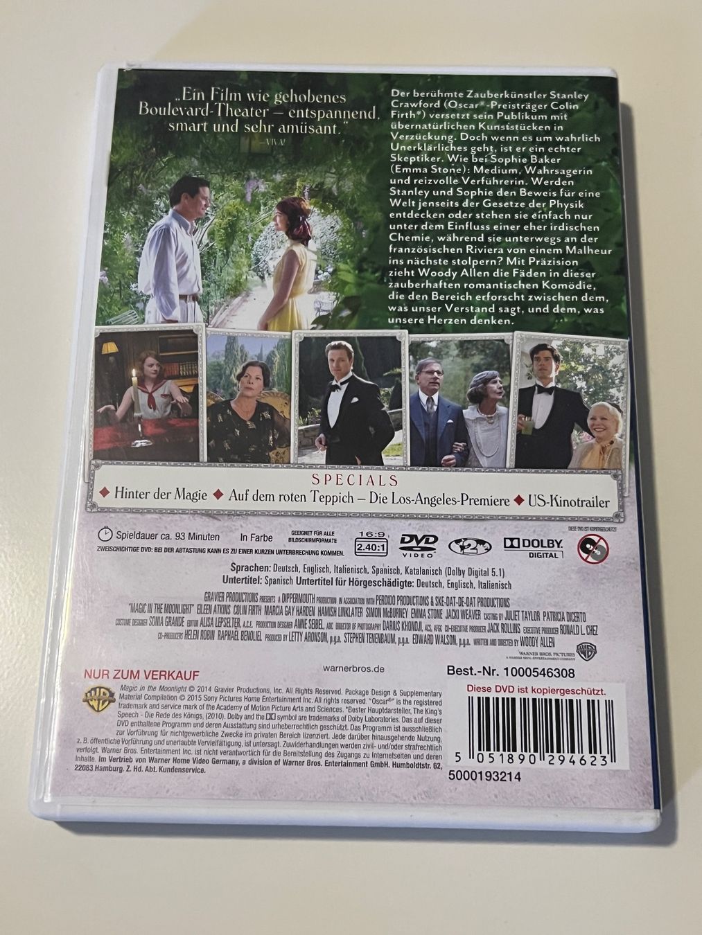 Alle DVDs: DVD Magic in the Moonlight Woody Allen – Neu (gemäss Beschreibung) aus Altstätten SG von sheamus 1