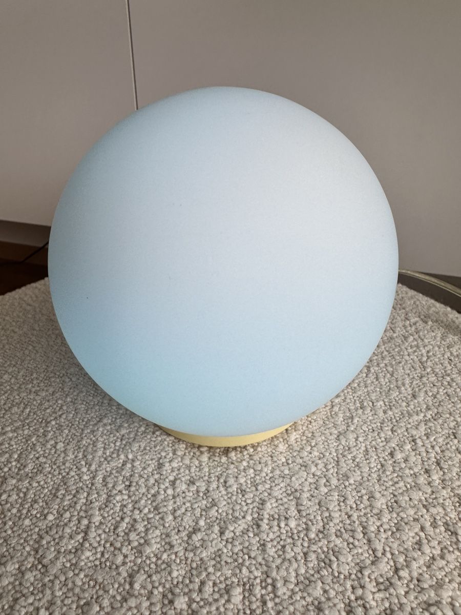 Lampade: Weisse Milchglas Farbwechsel Lampe – Usato da Baden venduto da Marytumby 3