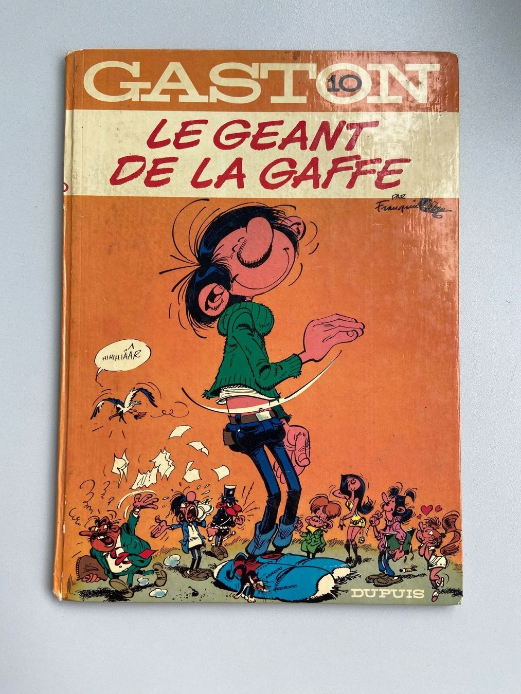 Fumetti: Gaston 10: Le Géant de la Gaffe, ancienne édition dos rond – Usato da Fribourg venduto da J334455