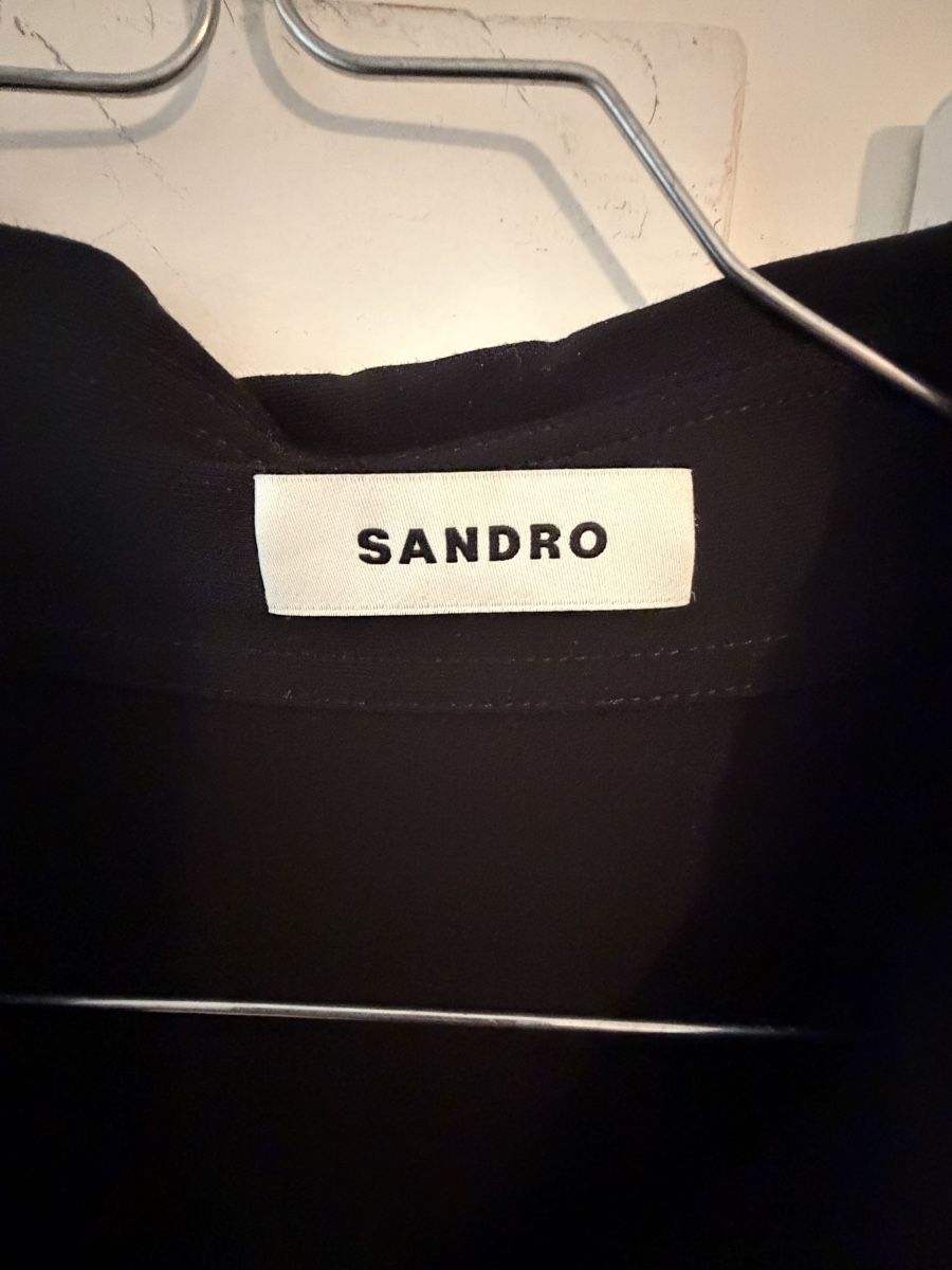 Sandro Chemises: Camicia Sandro nera taglia L usata – Neuf (Voir description) à Lugano par can_xdd8 6