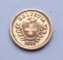 1939 1 Rappen unz