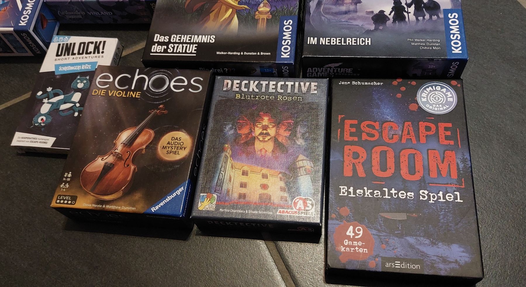 Giochi: Riesen Escape/Rätselspiele Set, gratis Versand – Usato da Dozwil venduto da strubiottca 4