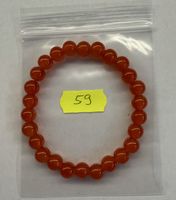 Orange Karneol Edelstein Armband .
