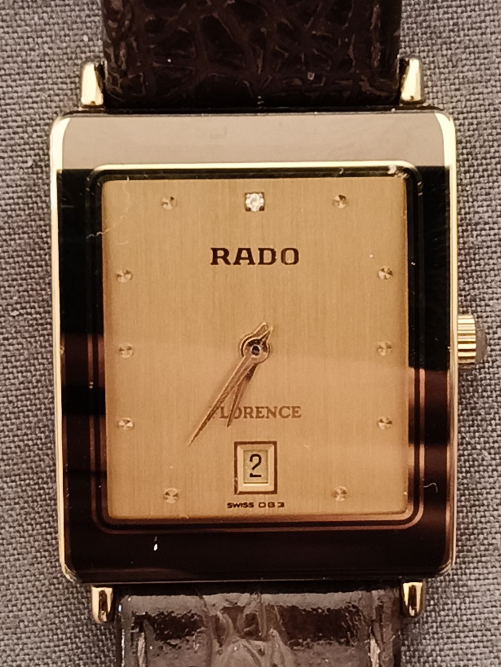 Rado Montres: Rado "Florence"-Quarzuhr läuft – D'occasion à Glattbrugg par tarnkappenbomber