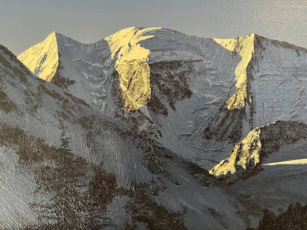 Dipinti: Lukas R. Vogel - Piz Palü – Usato da Bellinzona venduto da Nicola041 1