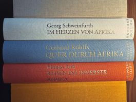 Alte abenteuerliche Reiseberichte - Erdmann - Set Afrika 1