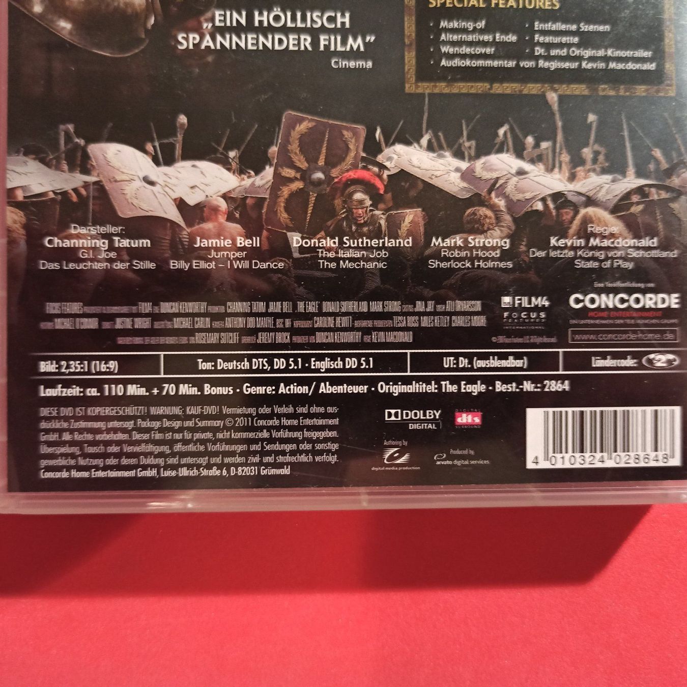Tutti i DVDs: Der Adler der neunten Legion – Usato da Dübendorf venduto da kb86_MOVIE 2