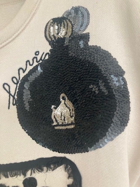 Lanvin Maglioni & Felpe: Bestickter Sweater von Lanvin – Usato da Rapperswil SG venduto da Carlotta1 4