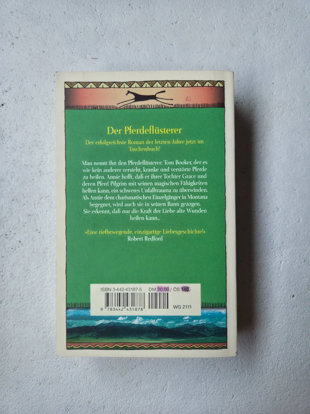 Bücher: Der Pferdeflüsterer - >Nicholas Evans – Gebraucht aus Ittigen von caillno 1