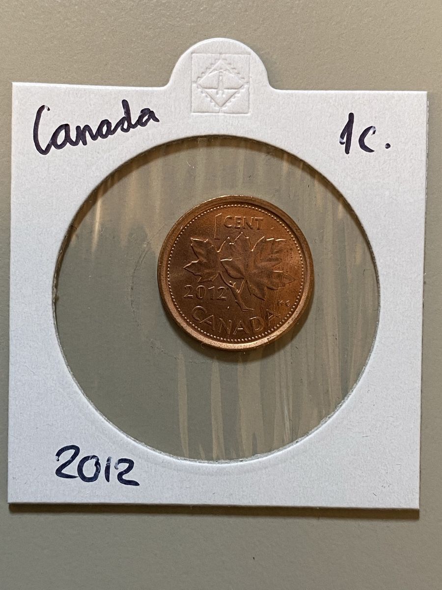 Toutes les monnaies: Canada - 1 cent - 2012 – D'occasion à Payerne par Mike1682
