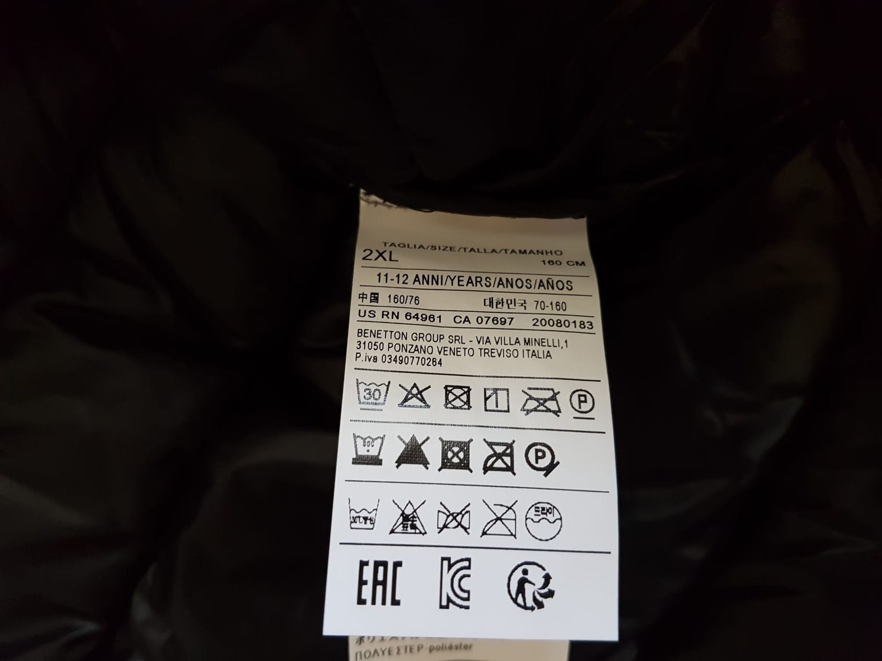 Sisley Jacken: Jacke SISLEY Grösse 170cm. – Neu und originalverpackt aus Zürich von 280_yc86 6