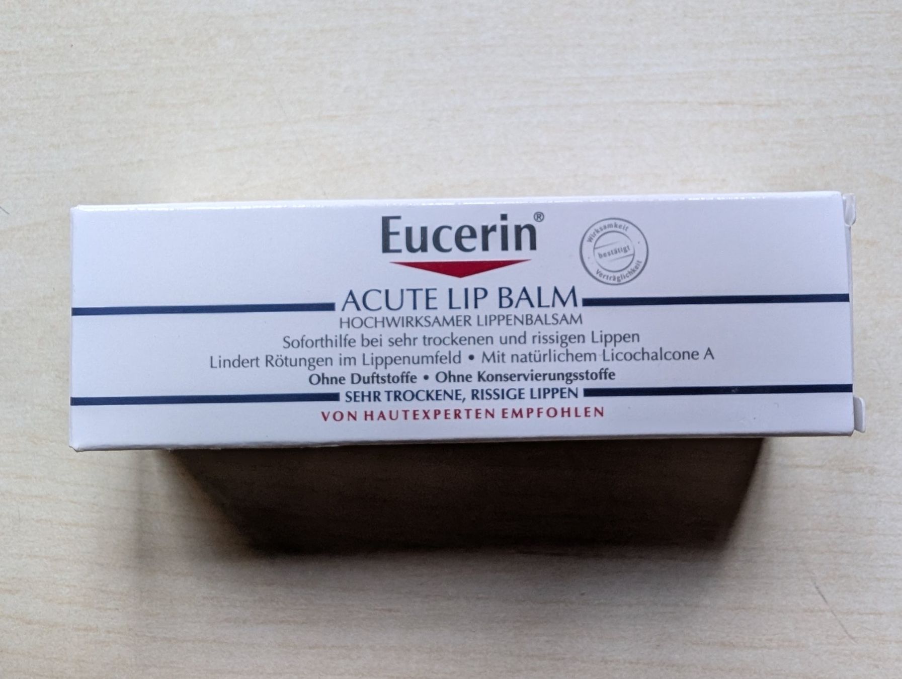 Soins du visage: Eucerin acute Lipbalm – Neuf avec emballage d'origine à Appenzell Enggenh. par vario414
